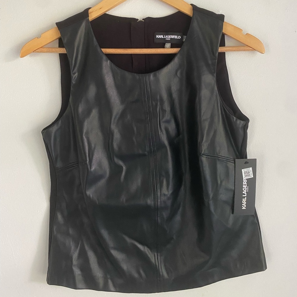 Karl Lagerfeld Elegant Black Garment